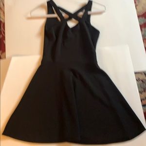 Sally Miller teen girl size xs black party dress